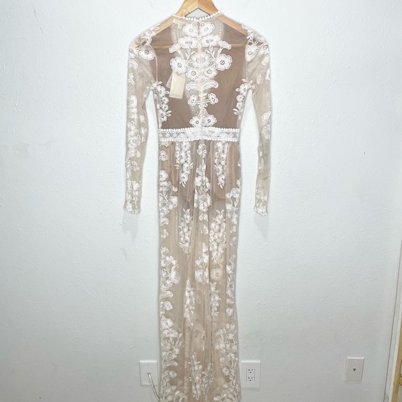 For Love And Lemons Temecula Dress In Ivory XS NWT - Picture 13 of 13